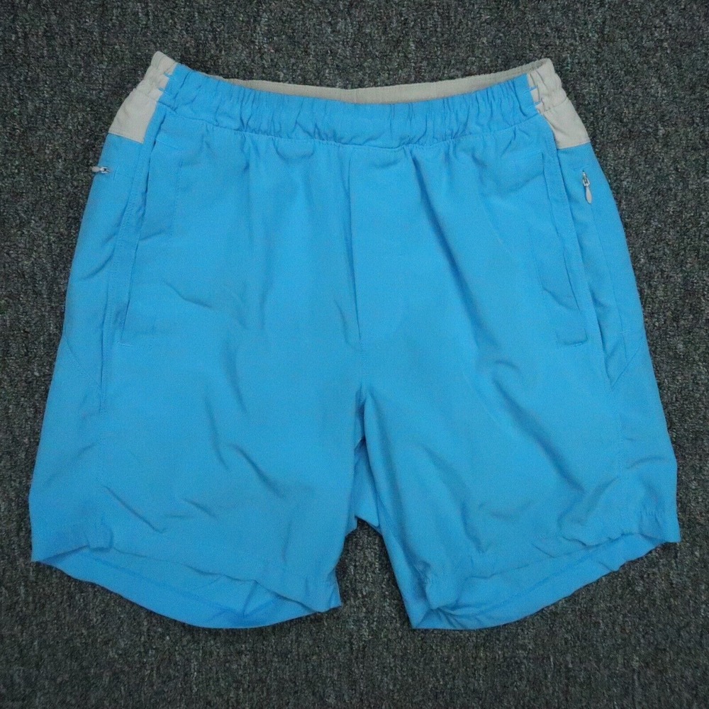 Birddogs Shorts Mens‎ Small Blue Classic Fit Zip Pockets Lined Active